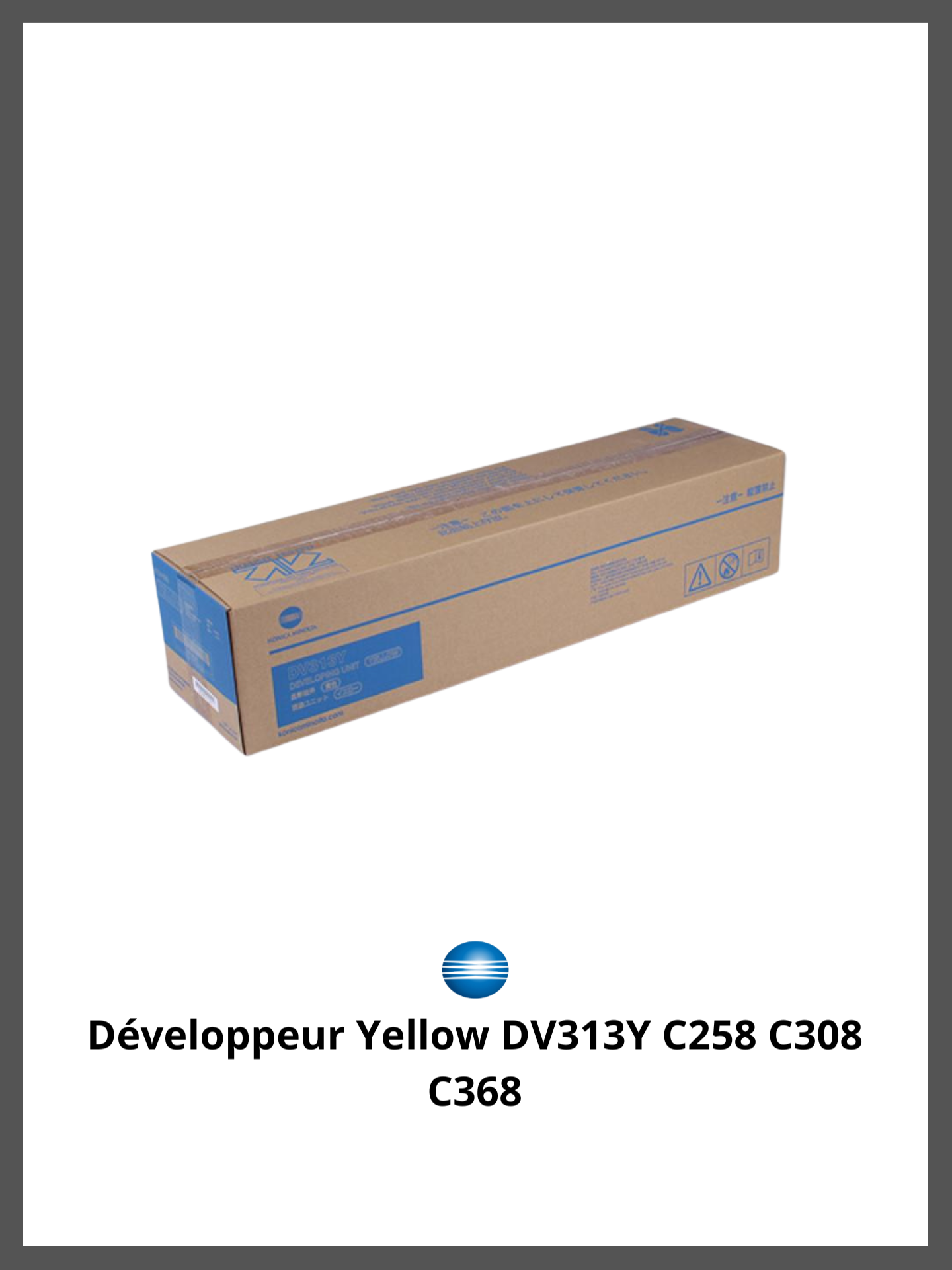 Design sans titre - 2026-05-18T214233.511 Développeur Yellow DV313Y C258 C308 C368 – Image 1