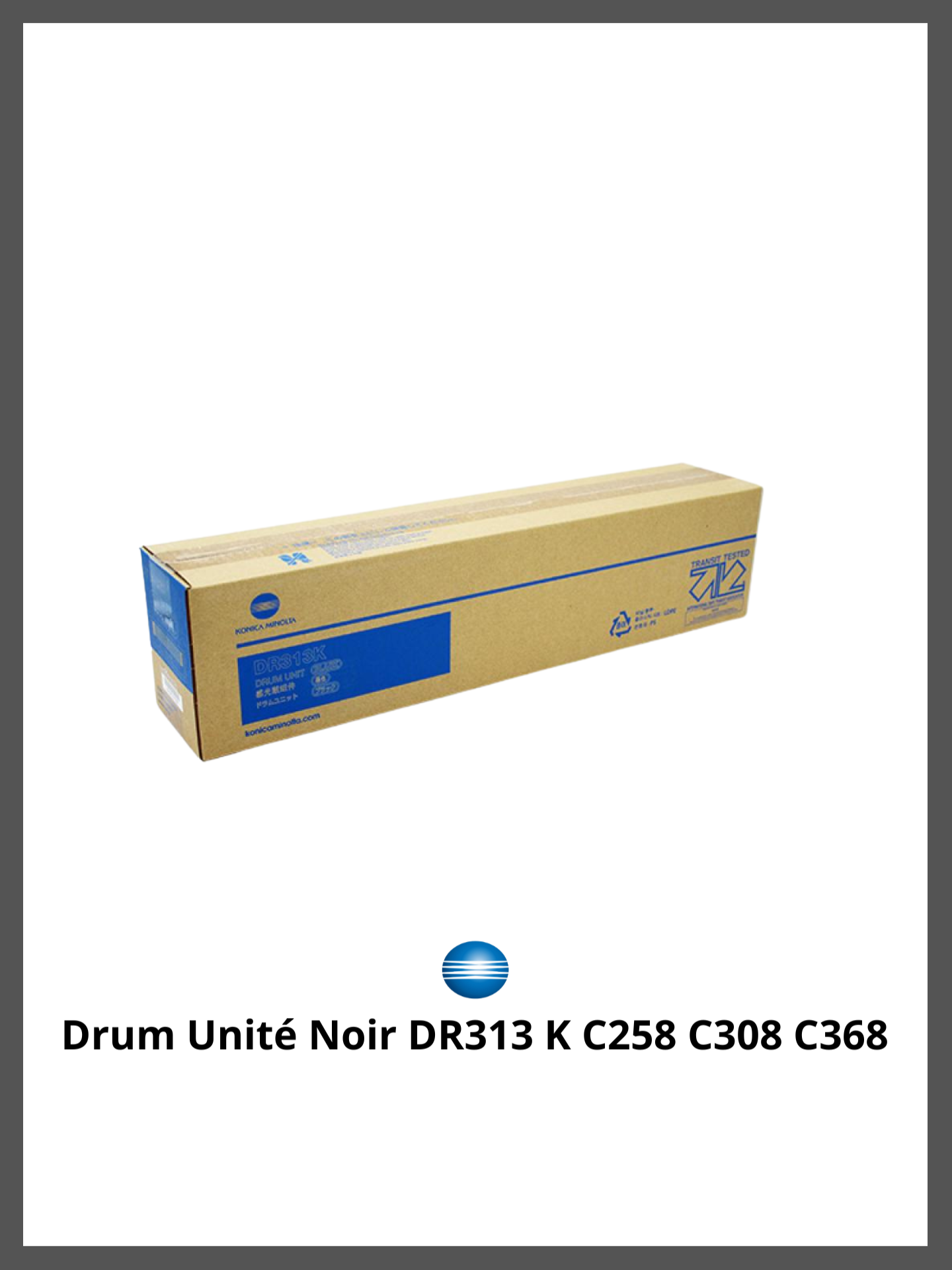 Design sans titre - 2026-05-18T224055.072 Drum Unité Noir DR313K C258 C308 C368 – Image 1