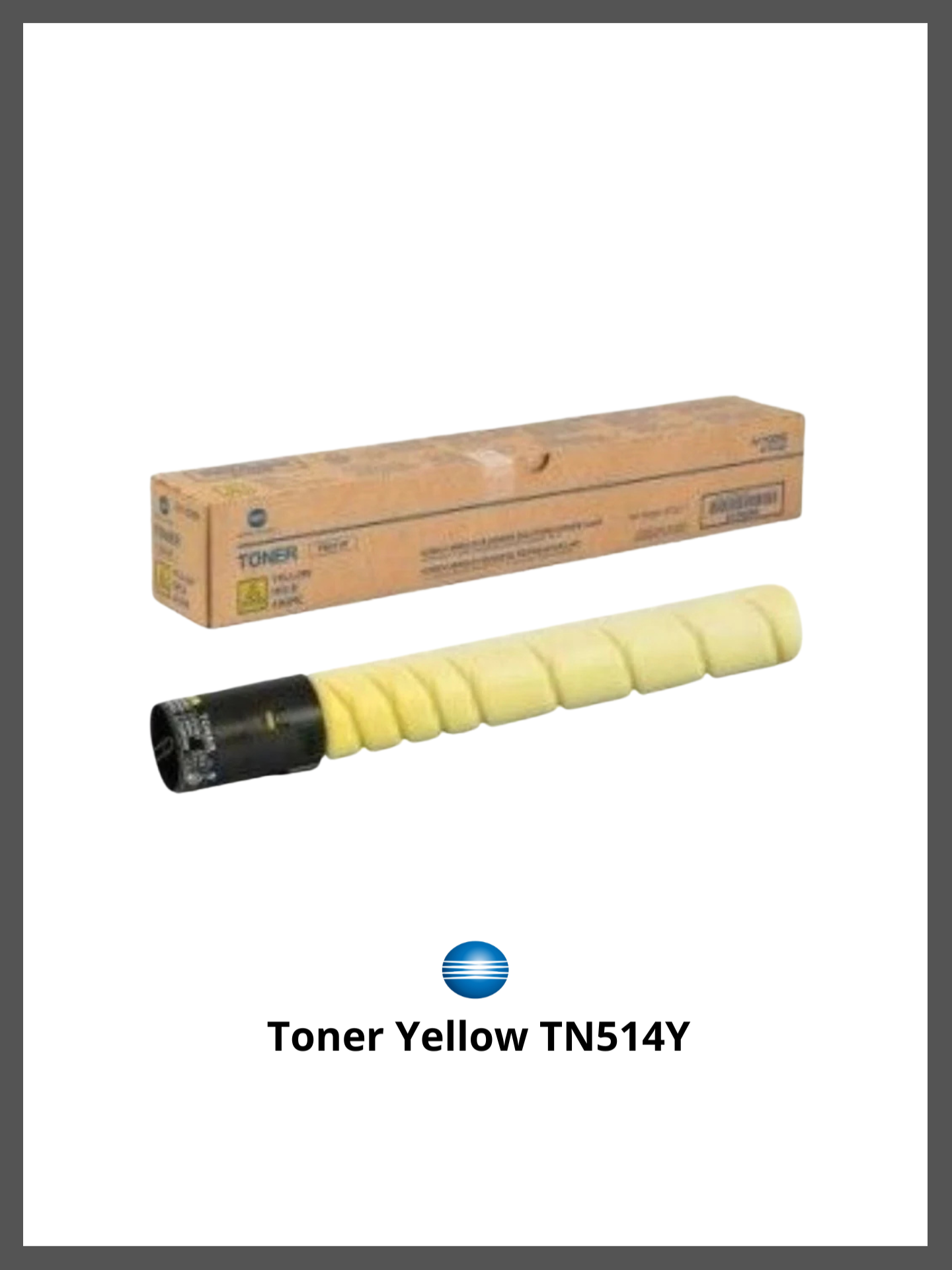 Design sans titre (31) Toner Yellow TN514Y C458 C558 C658 – Image 1