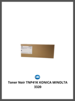 Toner Noir TNP41K KONICA MINOLTA 3320